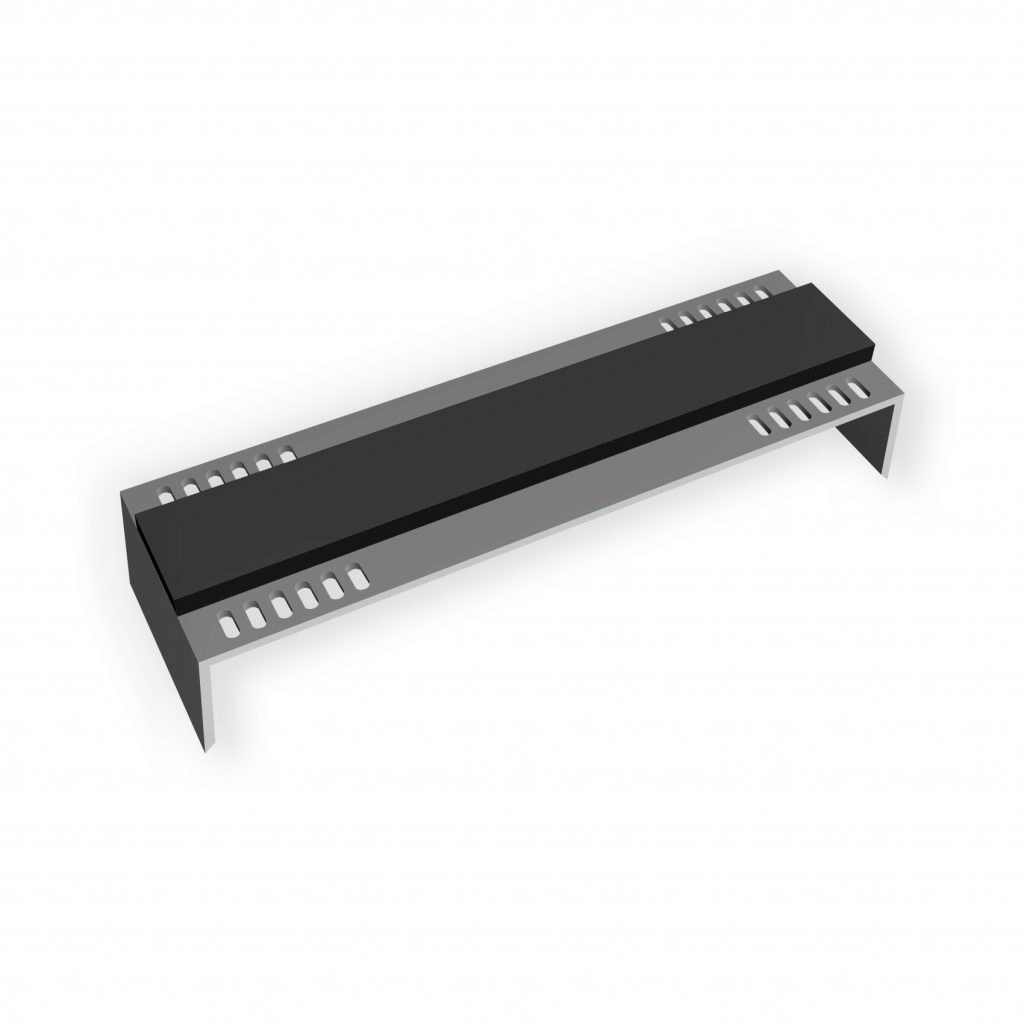 Aluminium Wall Copings Installation Joining Fixing Bracket Flat - EvoClad